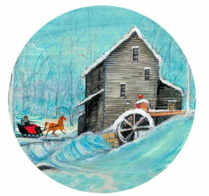 Mill, Horse and Buggy